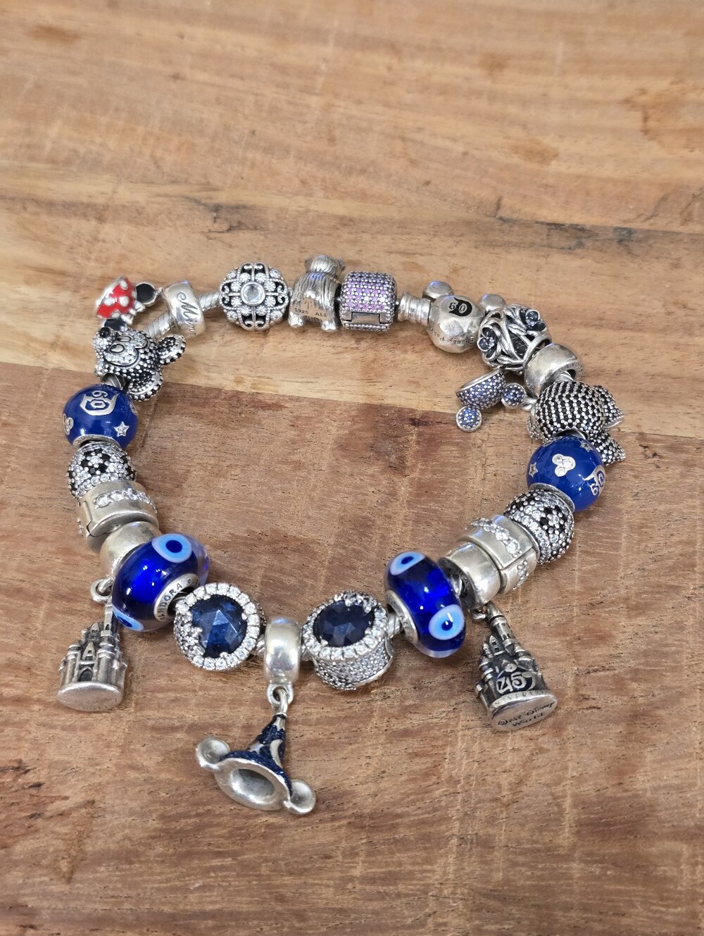 Authentic Pandora Braceley With Charms